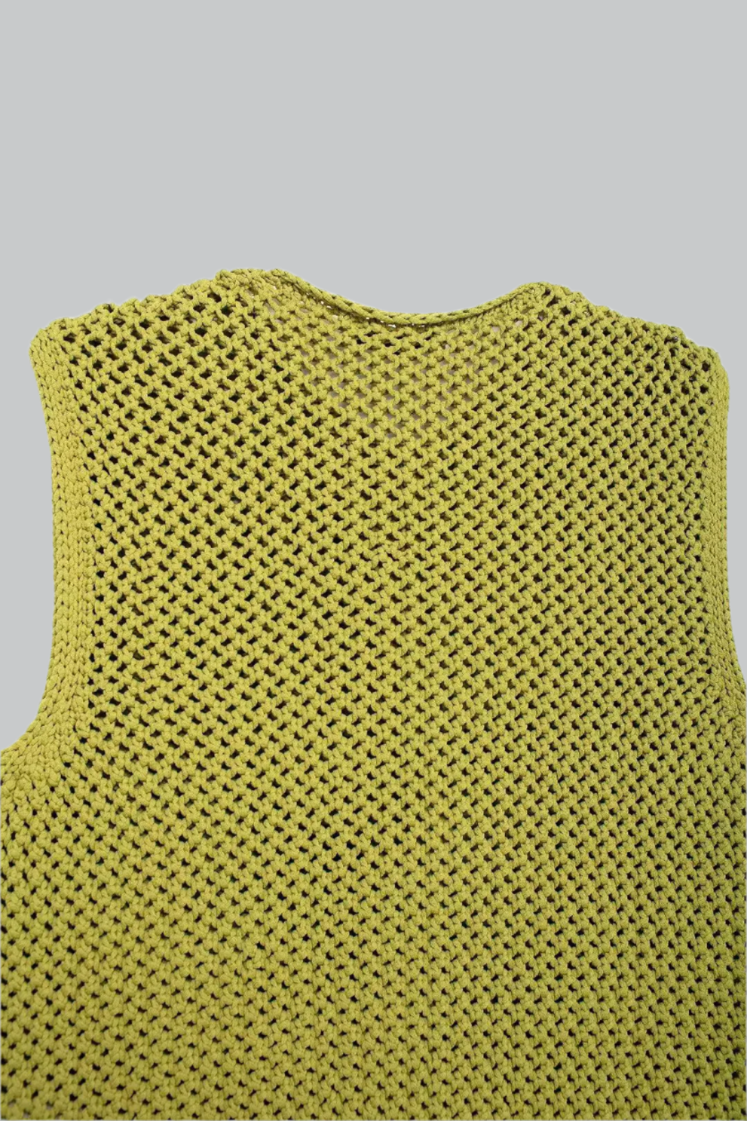 Maya - Chunky Knit Sleeveless Cardigan