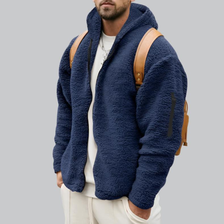 Paul - Double Fleece Hooded Jacket