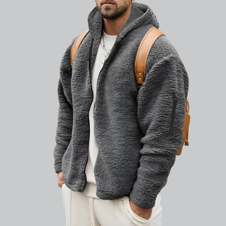 Paul - Double Fleece Hooded Jacket