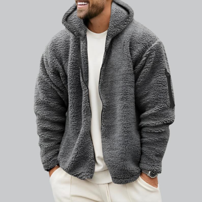 Paul - Double Fleece Hooded Jacket