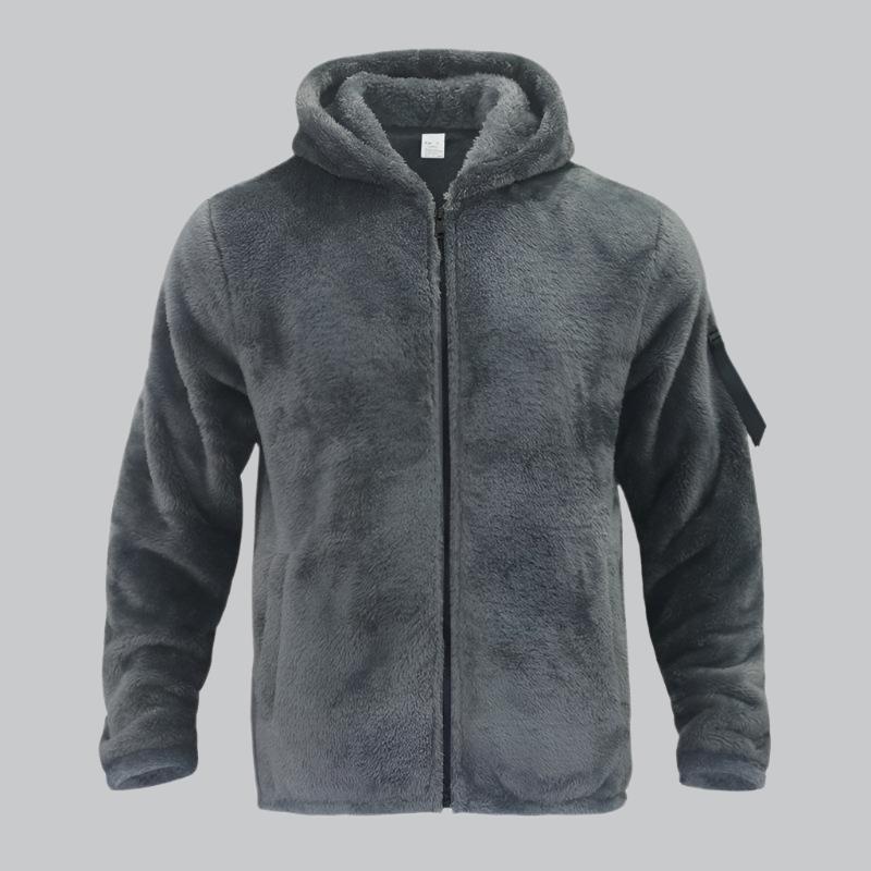 Paul - Double Fleece Hooded Jacket