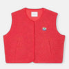 Monacogents | Women's Elegant Single-Breasted Wool Vest Sleeveless Top