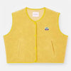 Monacogents | Women's Elegant Single-Breasted Wool Vest Sleeveless Top